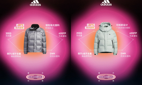 adidas Sportswear推出全新冬季羽绒系列 CLIMAWARM暖芯科技重磅上市